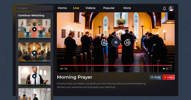 Live Streaming Church Services