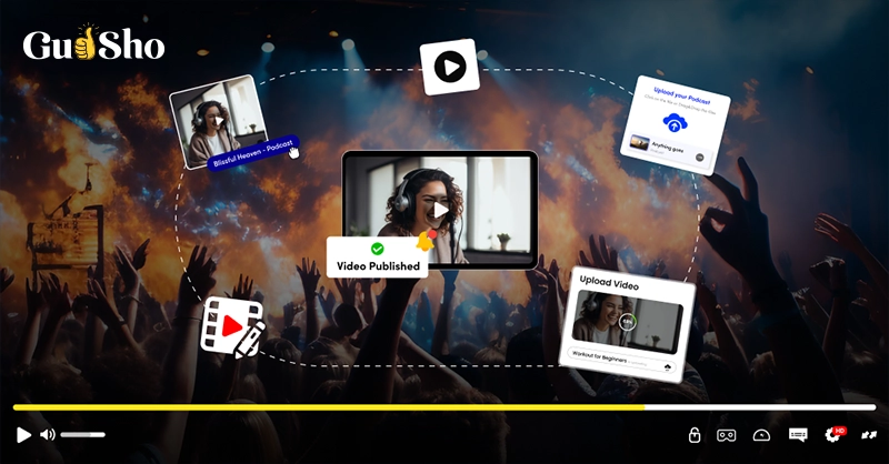 Steps to host Videos Online