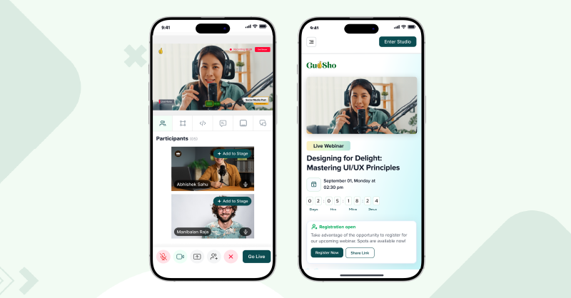 record a webinar on phone