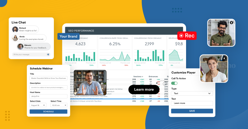 webinar attendance rate