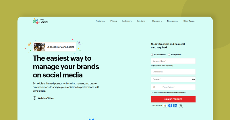 best social media scheduling software
