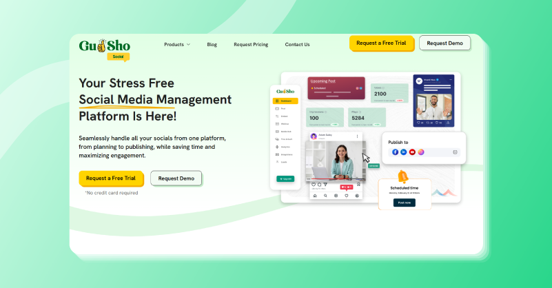 GUDSHO Website Like Agorapulse